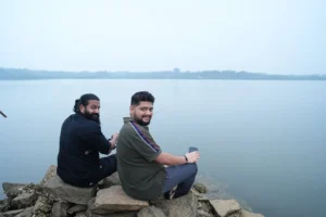 Kantara Music director Ajanish Along with Director Rishabshetty