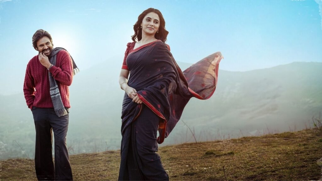 Pawankalyan and Heroine Priyanka Mohan in OG Movie