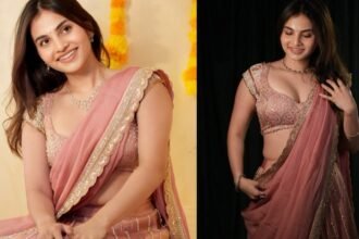 Ramya Pasupuleti Stunning Looks in Half Saree