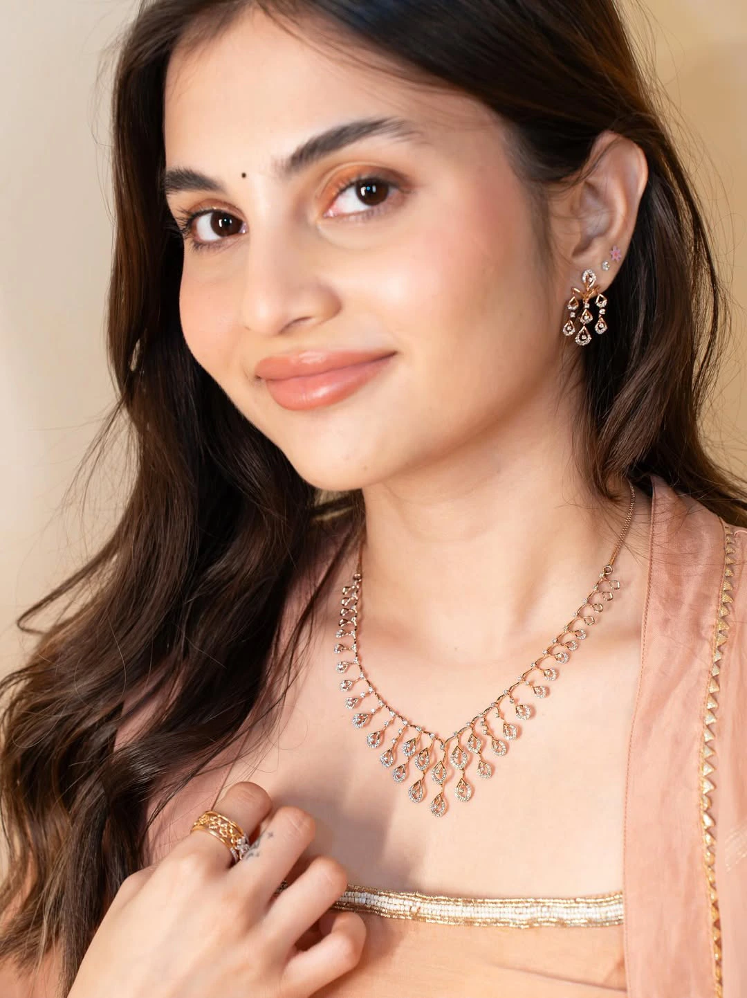 Ramya Pasupuleti Stunning Looks in Half Saree