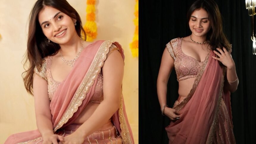 Ramya Pasupuleti Stunning Looks in Half Saree