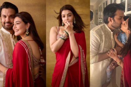 Kajal Aggarwal Karwa Chauth Festival Celebrations with Husband