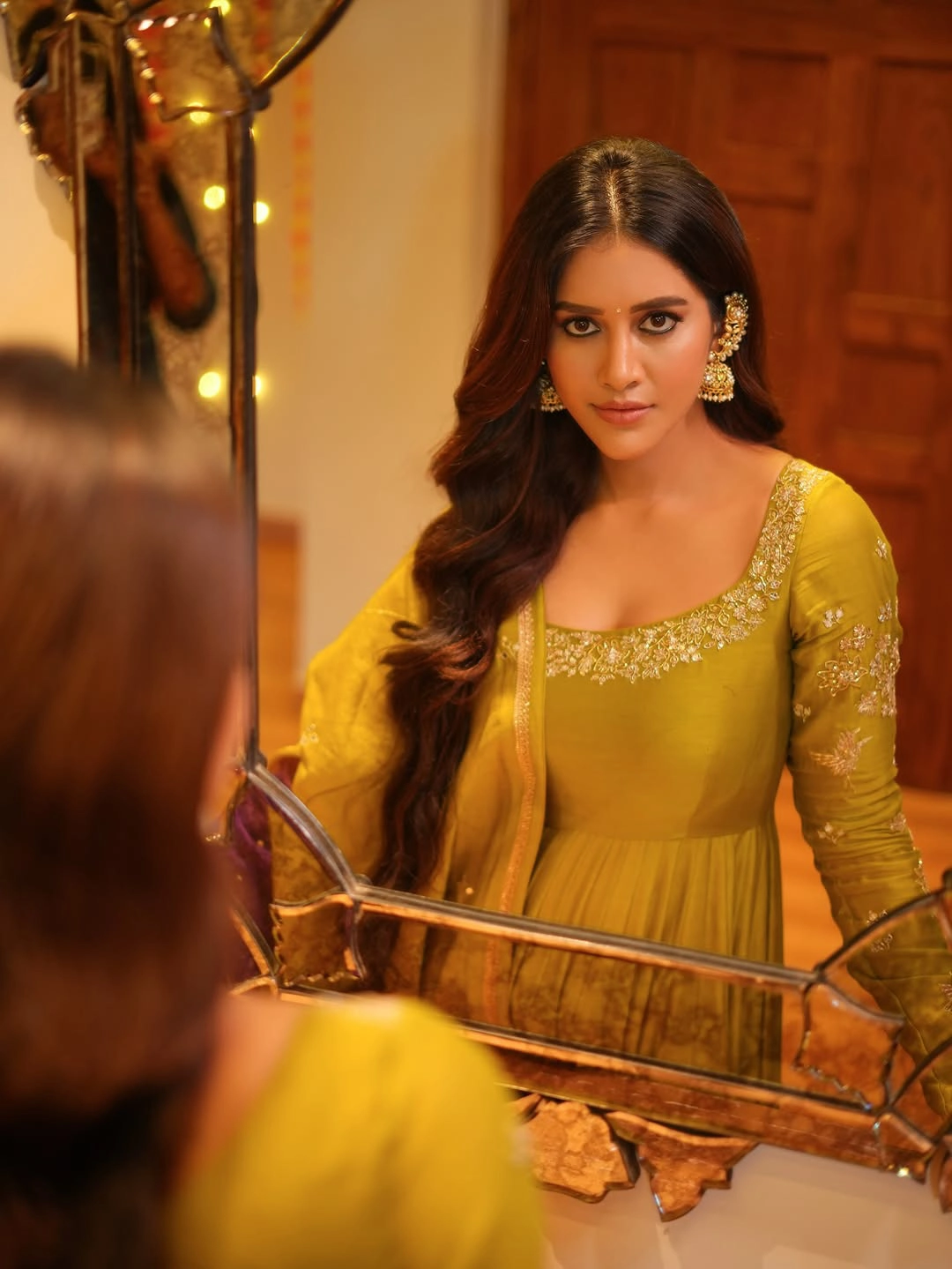 Nabha Natesh Simple Looks on Dasara