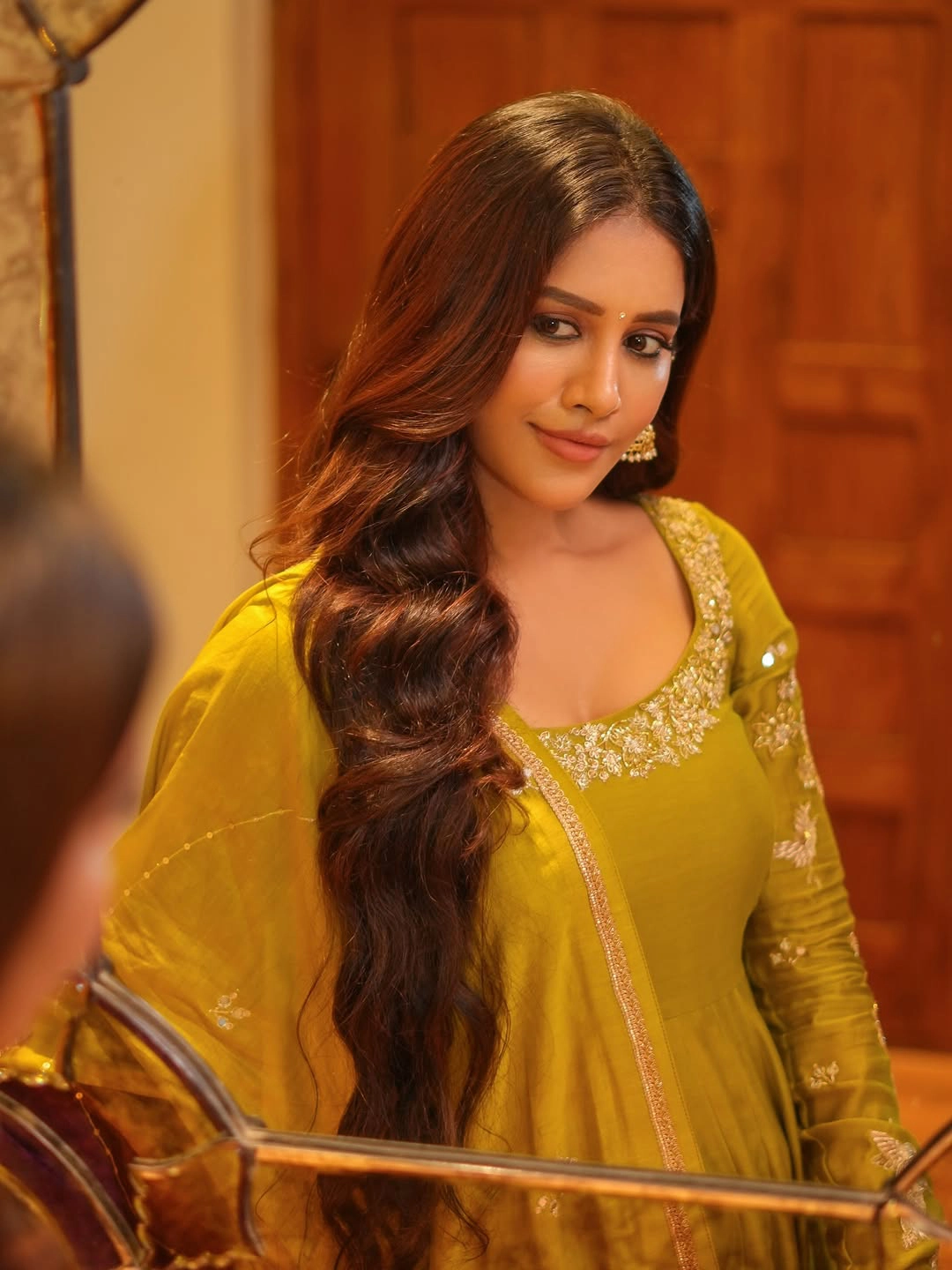Nabha Natesh Simple Looks on Dasara