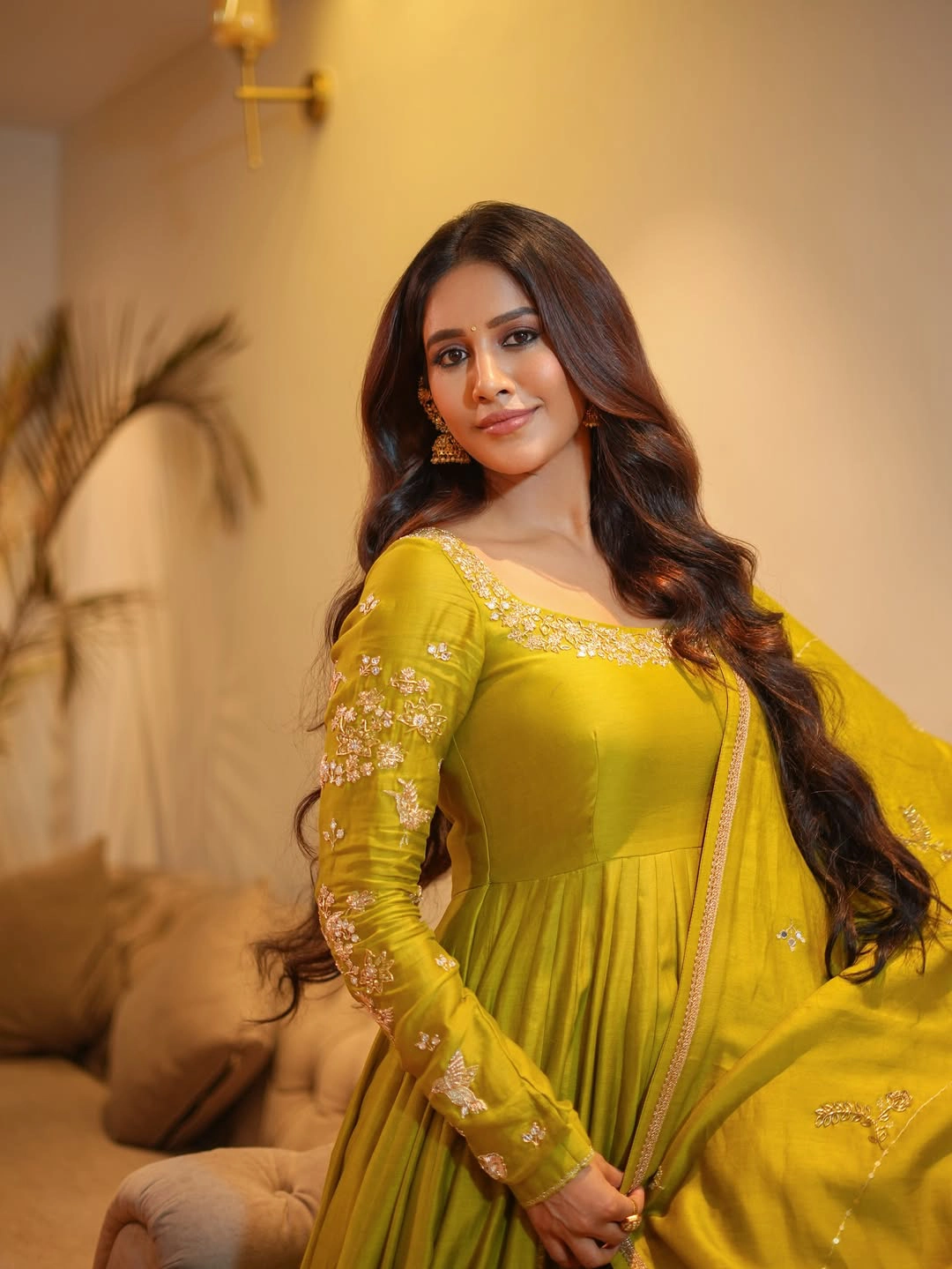 Nabha Natesh Simple Looks on Dasara