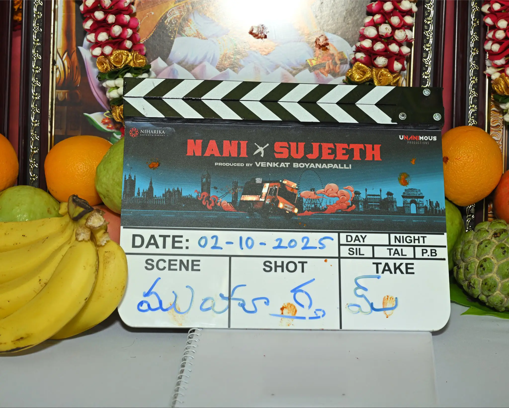 NaniSujeeth Film BloodRomeo Started4