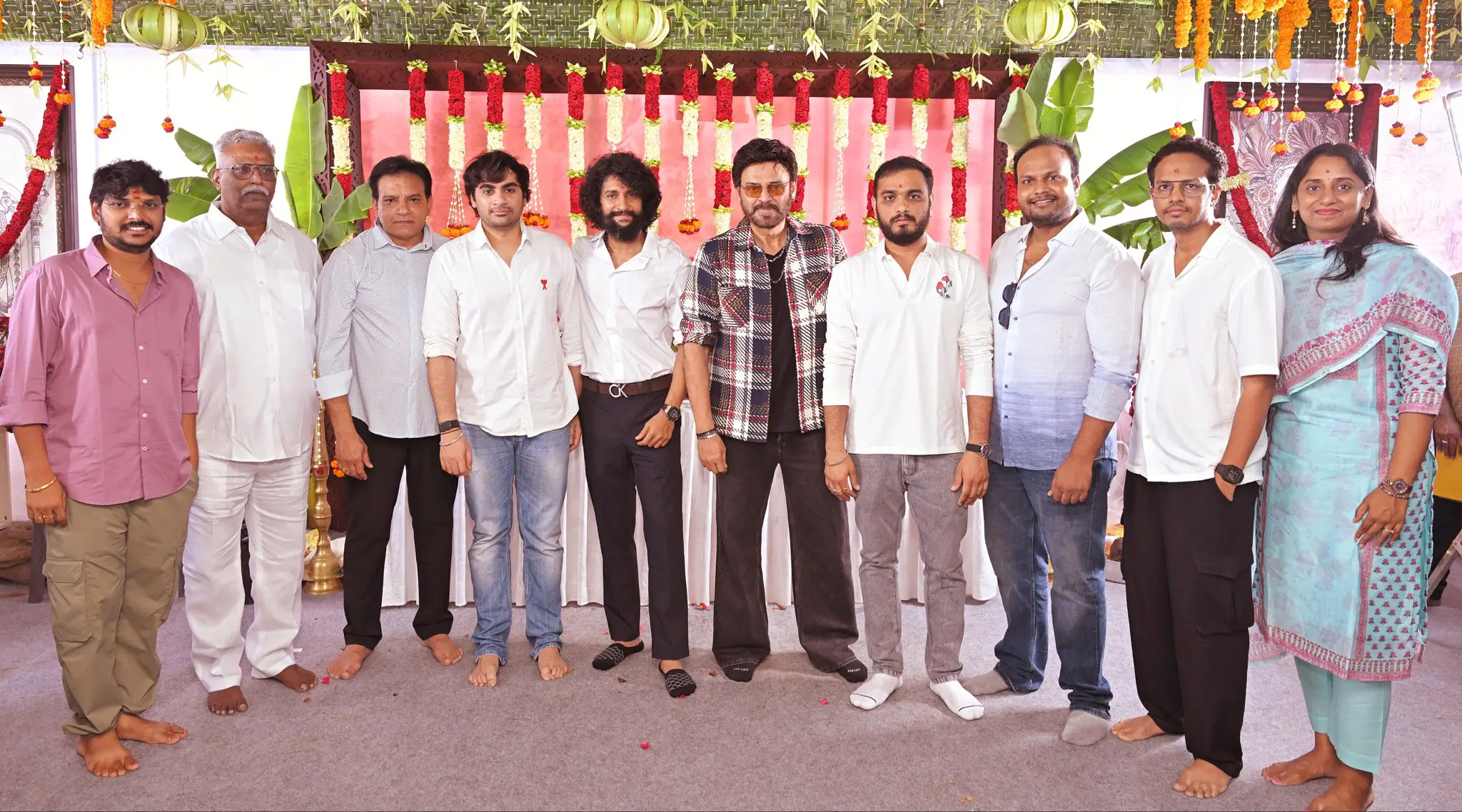 NaniSujeeth Film BloodRomeo Startedpooja Pics