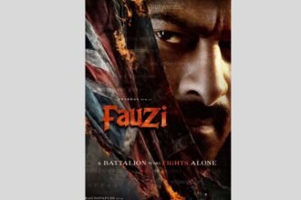 Prabhas Fauzi Movie FirstLook Motion Poster Released