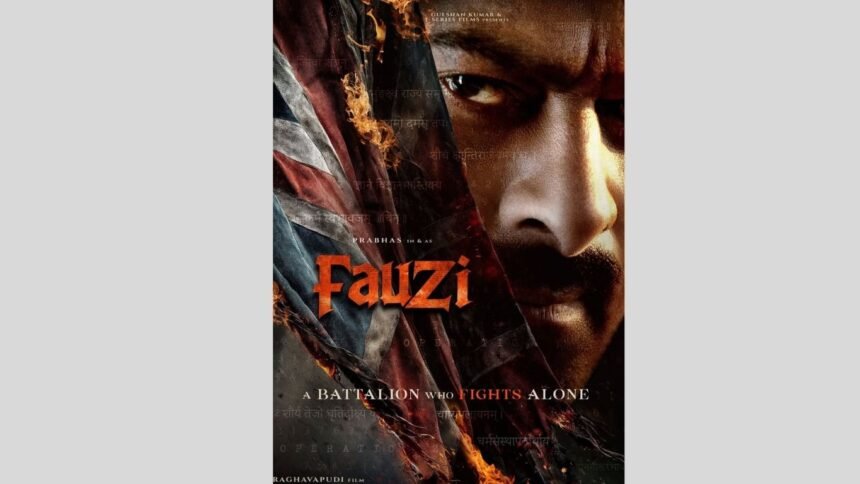 Prabhas Fauzi Movie FirstLook Motion Poster Released