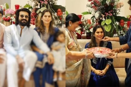 Ramcharan and Upasana going to parents one more time