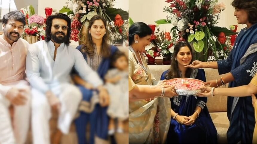 Ramcharan and Upasana going to parents one more time