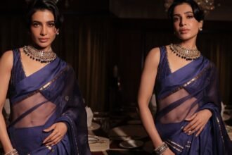 Samantha Shines in Saree