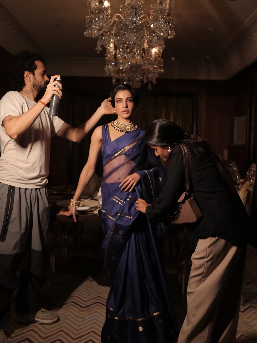 Samantha Shines in Saree