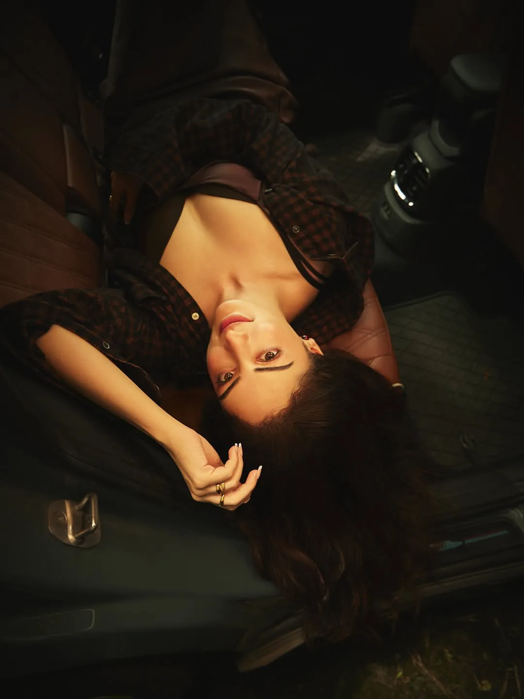 Sandipa Dharr Super Clicks in Car