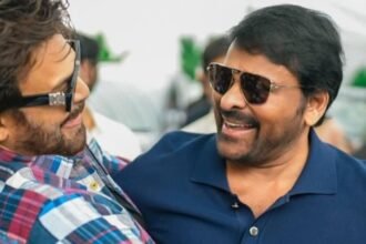 Venkatesh joins Chiranjeevi ManaShankaraVaraprasadGaru Cinema Sets