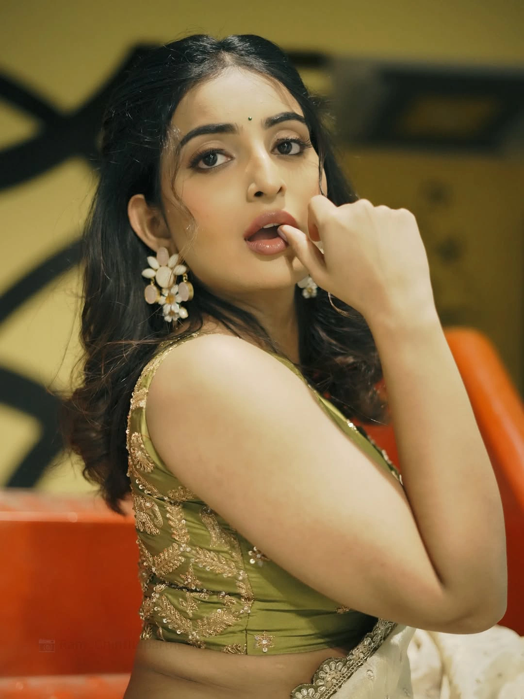 Ananya Nagalla Mesmerizing Looks in Saree