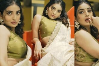Ananya Nagalla Mesmerizing Looks in Saree
