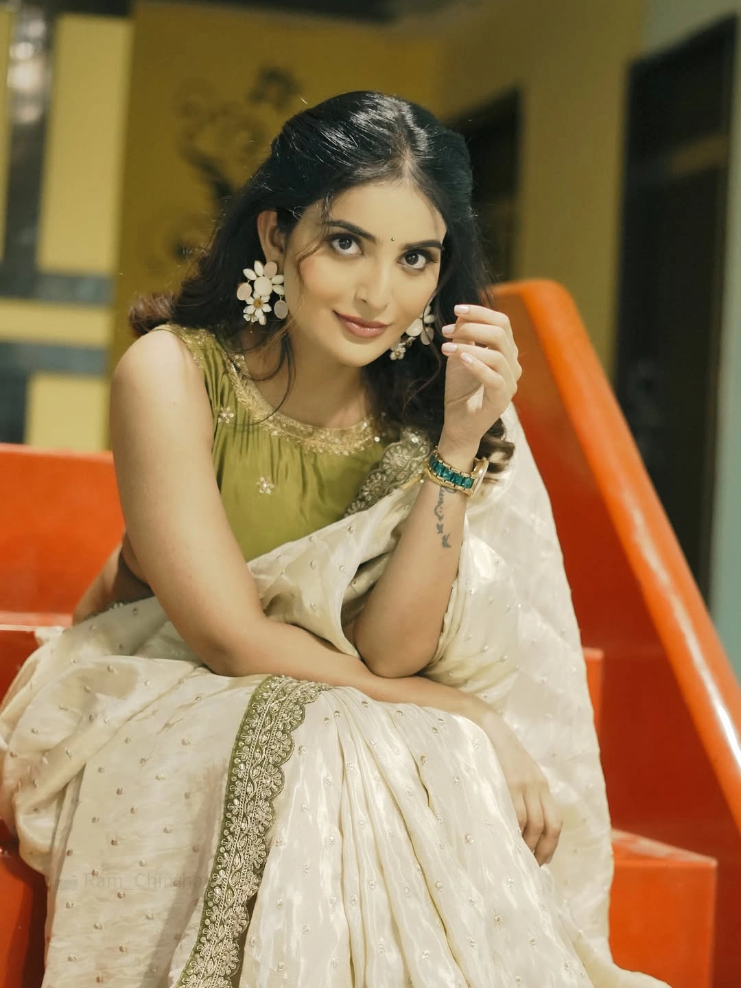 Ananya Nagalla Mesmerizing Looks in Saree