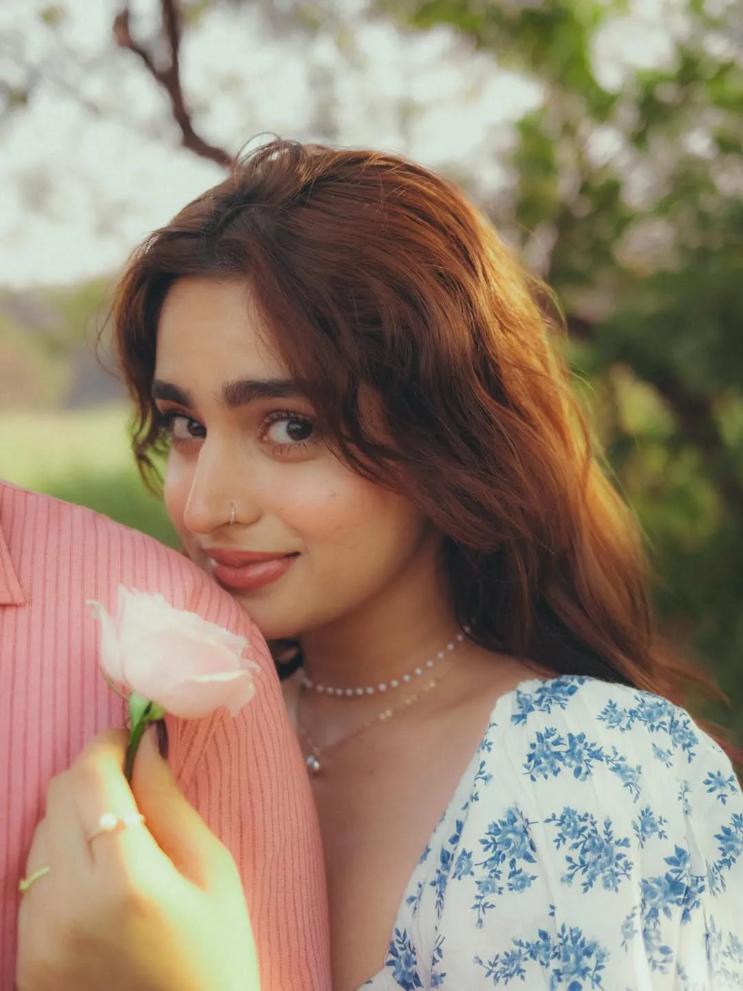 Ayesha Khan Dazzling Beauty in Nature