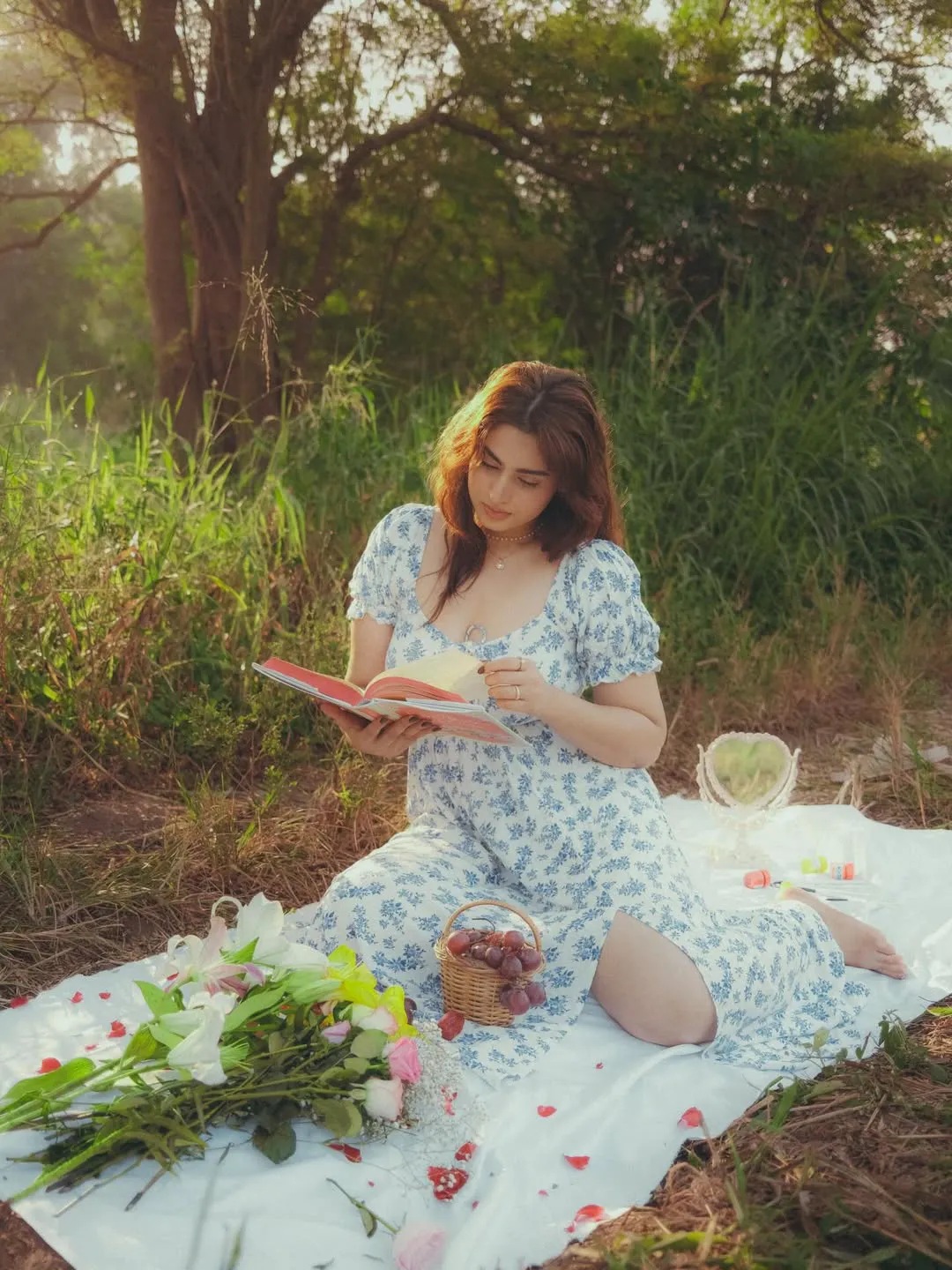 Ayesha Khan Dazzling Beauty in Nature