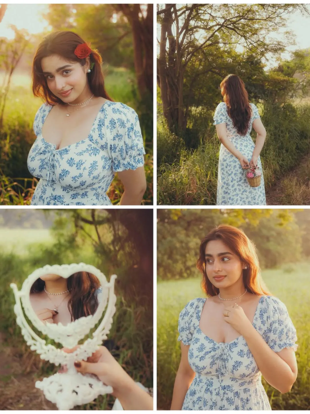 Ayesha Khan Dazzling Beauty in Nature