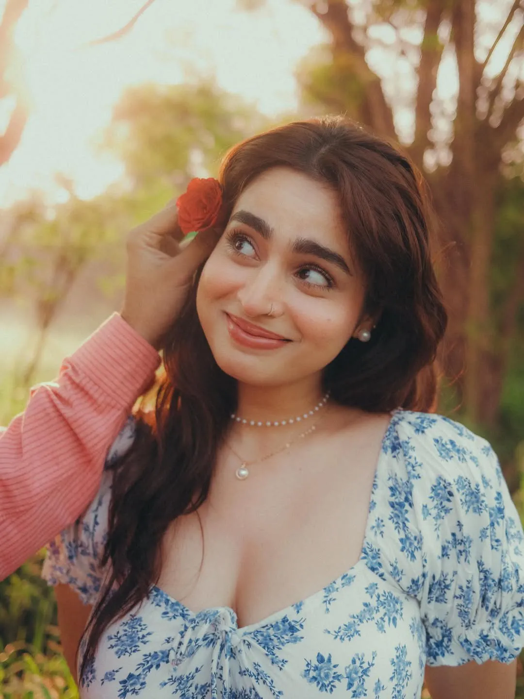 Ayesha Khan Dazzling Beauty in Nature