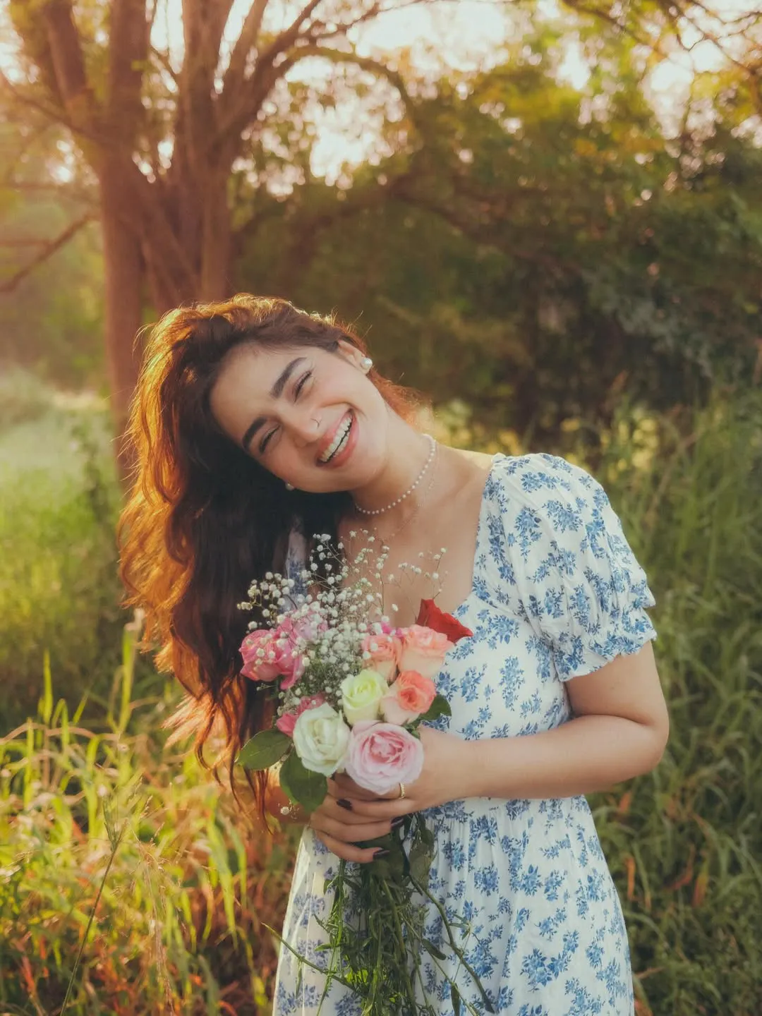 Ayesha Khan Dazzling Beauty in Nature