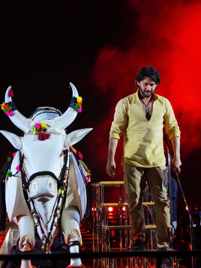 MaheshBabu entry in GlobeTrotter Event78