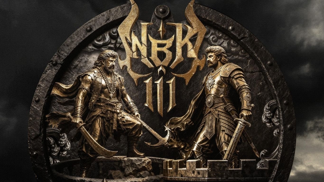 Nandamuri Balakrishna NBK111 Movie Pooja Ceremony1113 NBK111 Movie Concept Logo