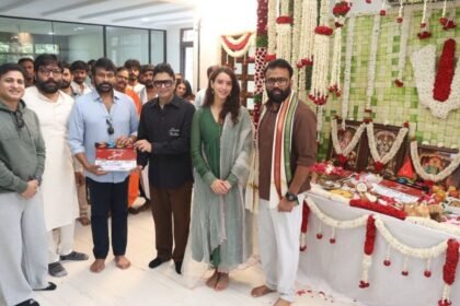 Prabhas and SandeepReddy Vanga Spirit Movie Shoot Started78