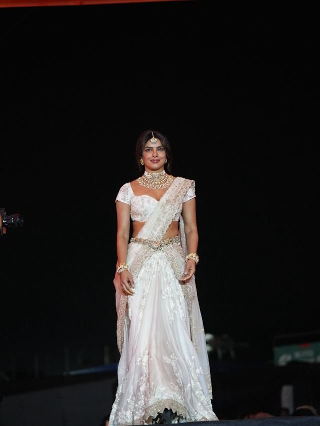 PriyankaChopra At GlobeTrotter Varanasi Movie Event