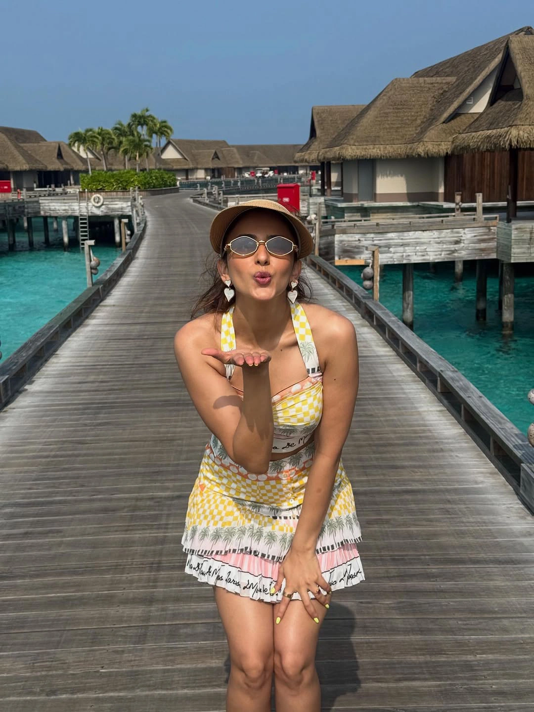 Rakul Preet Singh Enjoying Vacation in Maldives