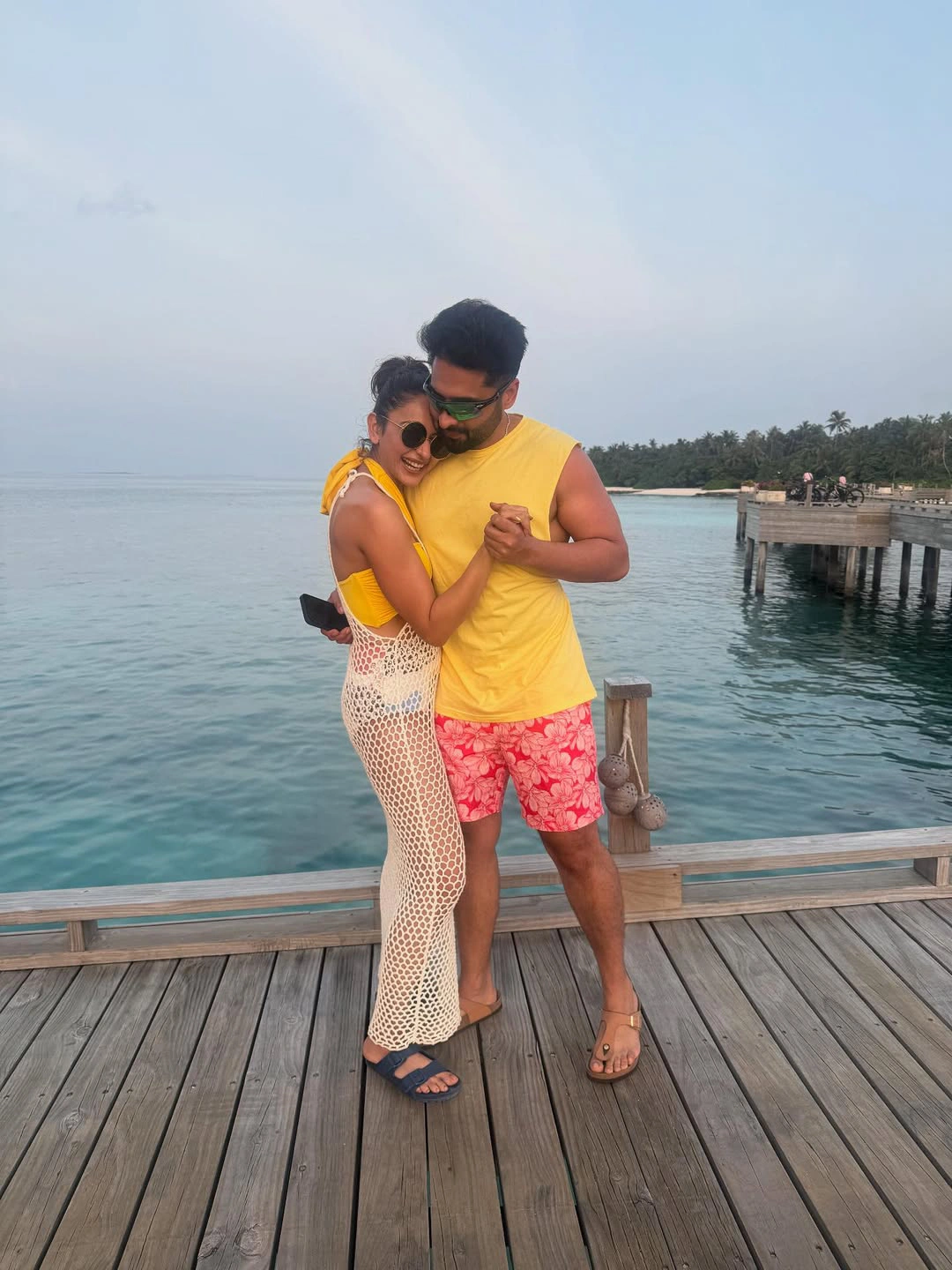 Rakul Preet Singh Enjoying Vacation in Maldives