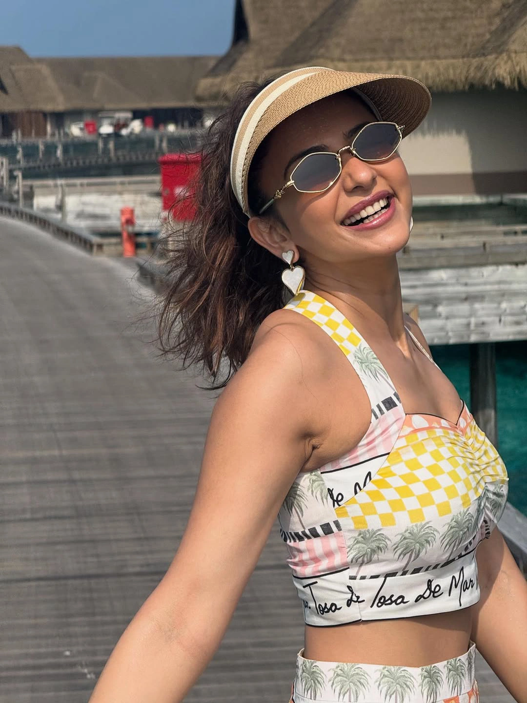 Rakul Preet Singh Enjoying Vacation in Maldives
