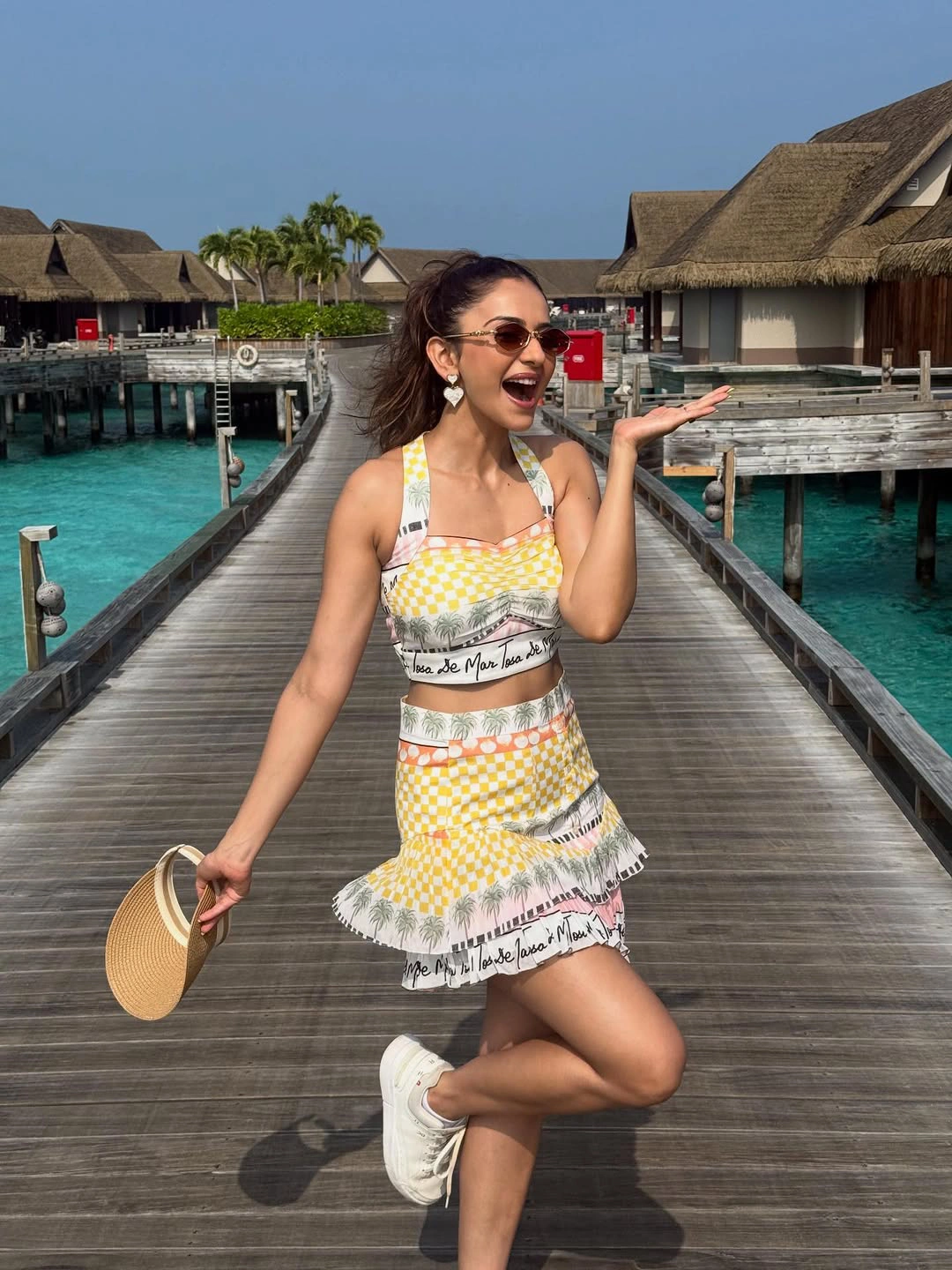 Rakul Preet Singh Enjoying Vacation in Maldives