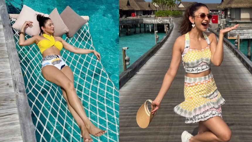 Rakul Preet Singh Enjoying Vacation in Maldives