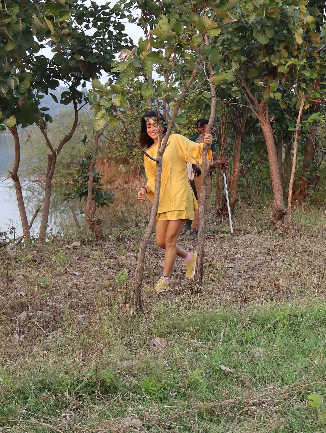 Shriya Saran Enjoying Vacation with her Daughter