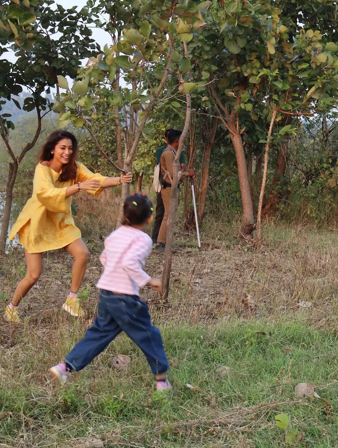 Shriya Saran Enjoying Vacation with her Daughter