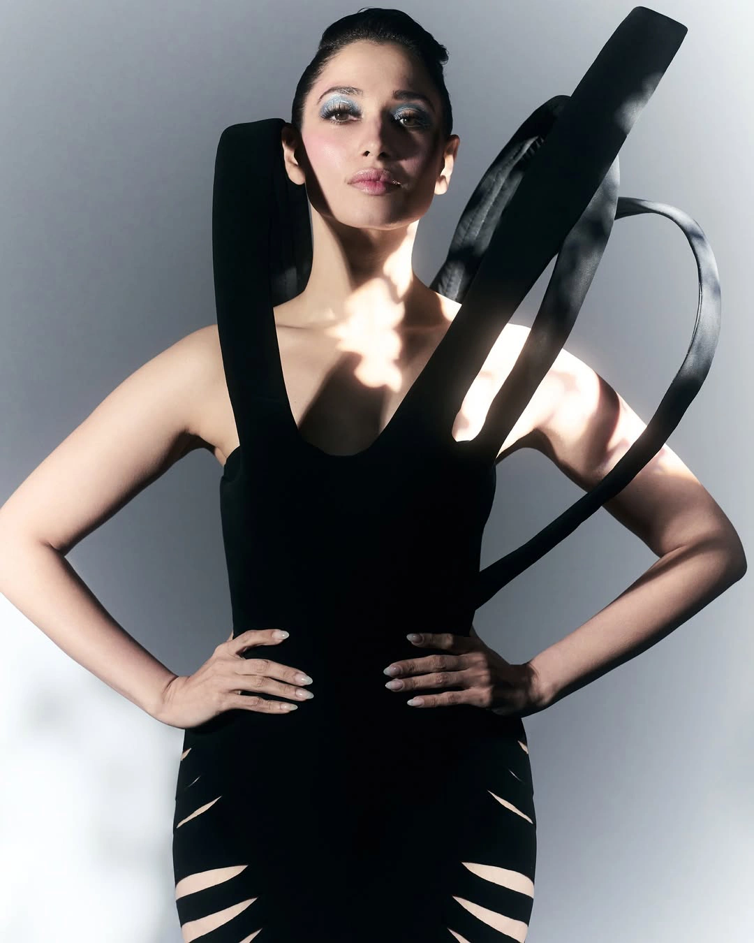 Tamannaah Bhatia Wears Different Black Dress