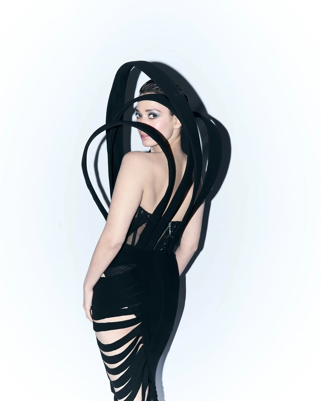 Tamannaah Bhatia Wears Different Black Dress