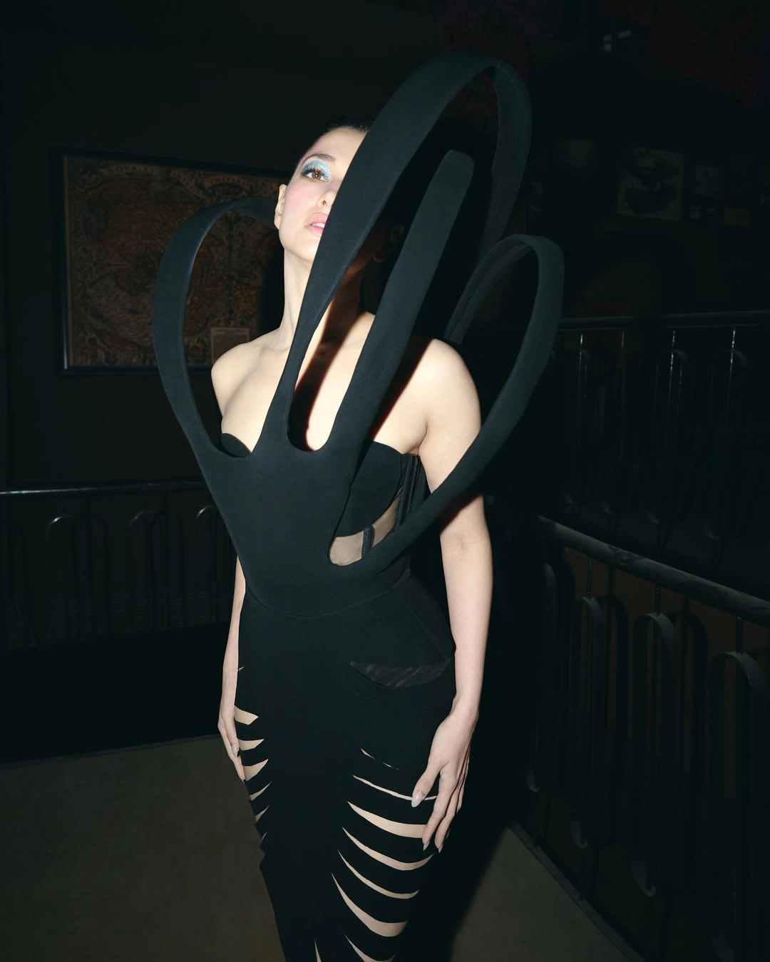 Tamannaah Bhatia Wears Different Black Dress