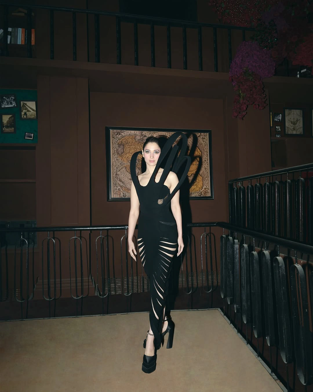 Tamannaah Bhatia Wears Different Black Dress