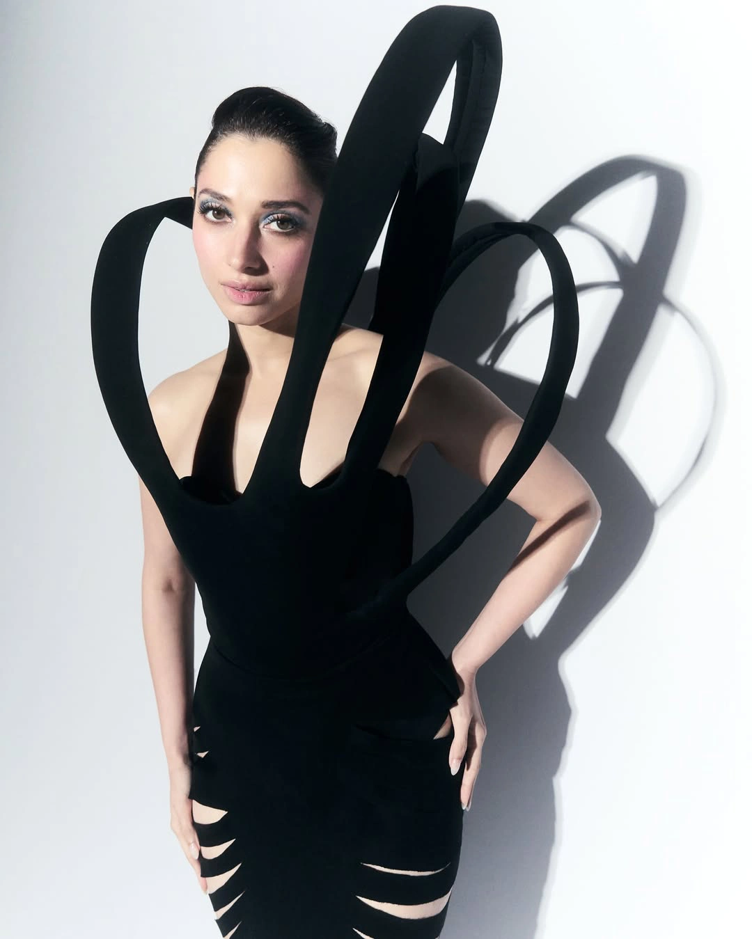 Tamannaah Bhatia Wears Different Black Dress
