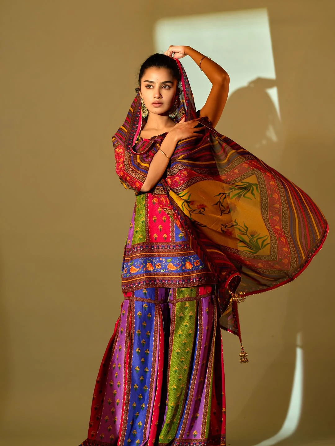 Anupama Parameswaran in Cover Face with Scarf