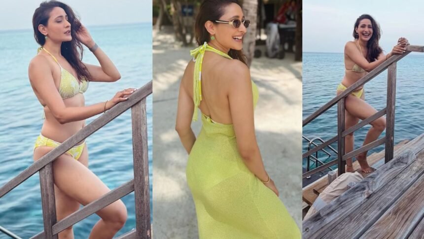 Pragya Jaiswal Enjoying Vacation in Maldives