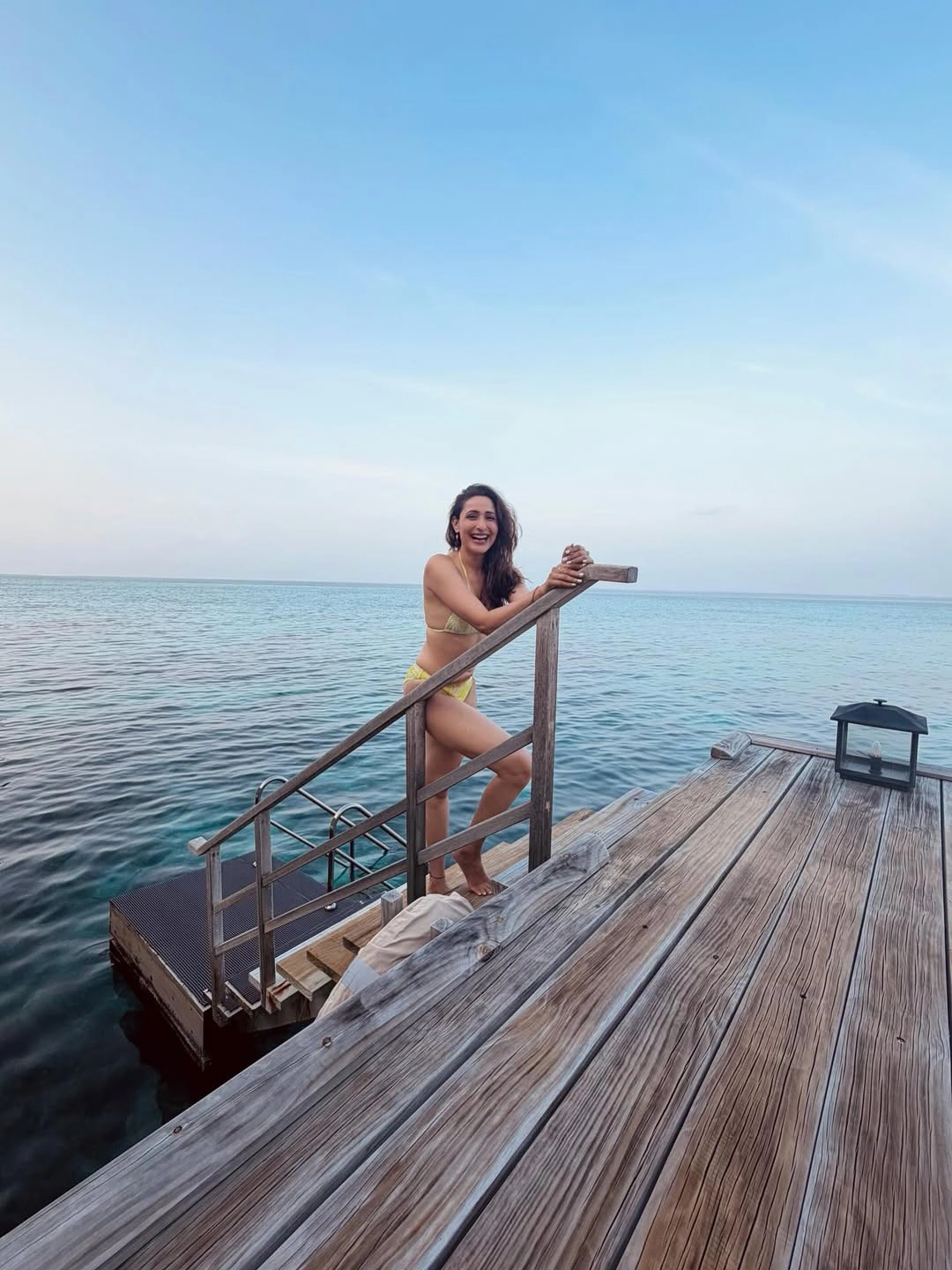 Pragya Jaiswal Enjoying Vacation in Maldives