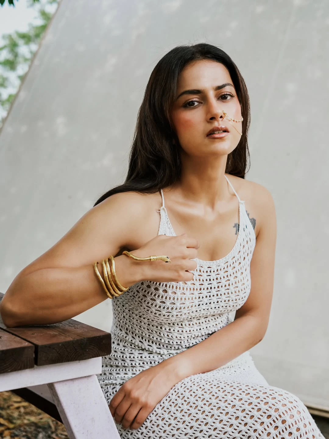 Shraddha Srinath Stunning Looks in Modern Dress