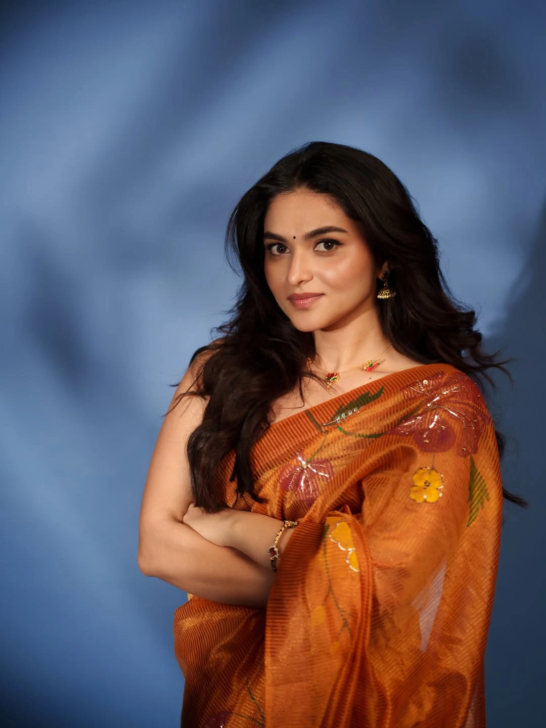 Kayadu Lohar Cute Photos in Saree