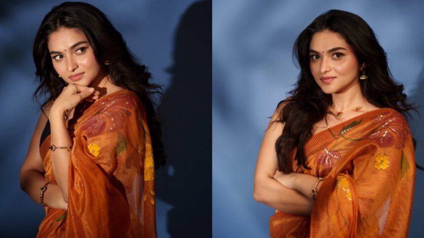 Kayadu Lohar Cute Photos in Saree