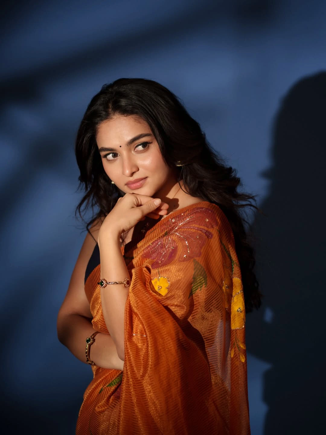 Kayadu Lohar Cute Photos in Saree